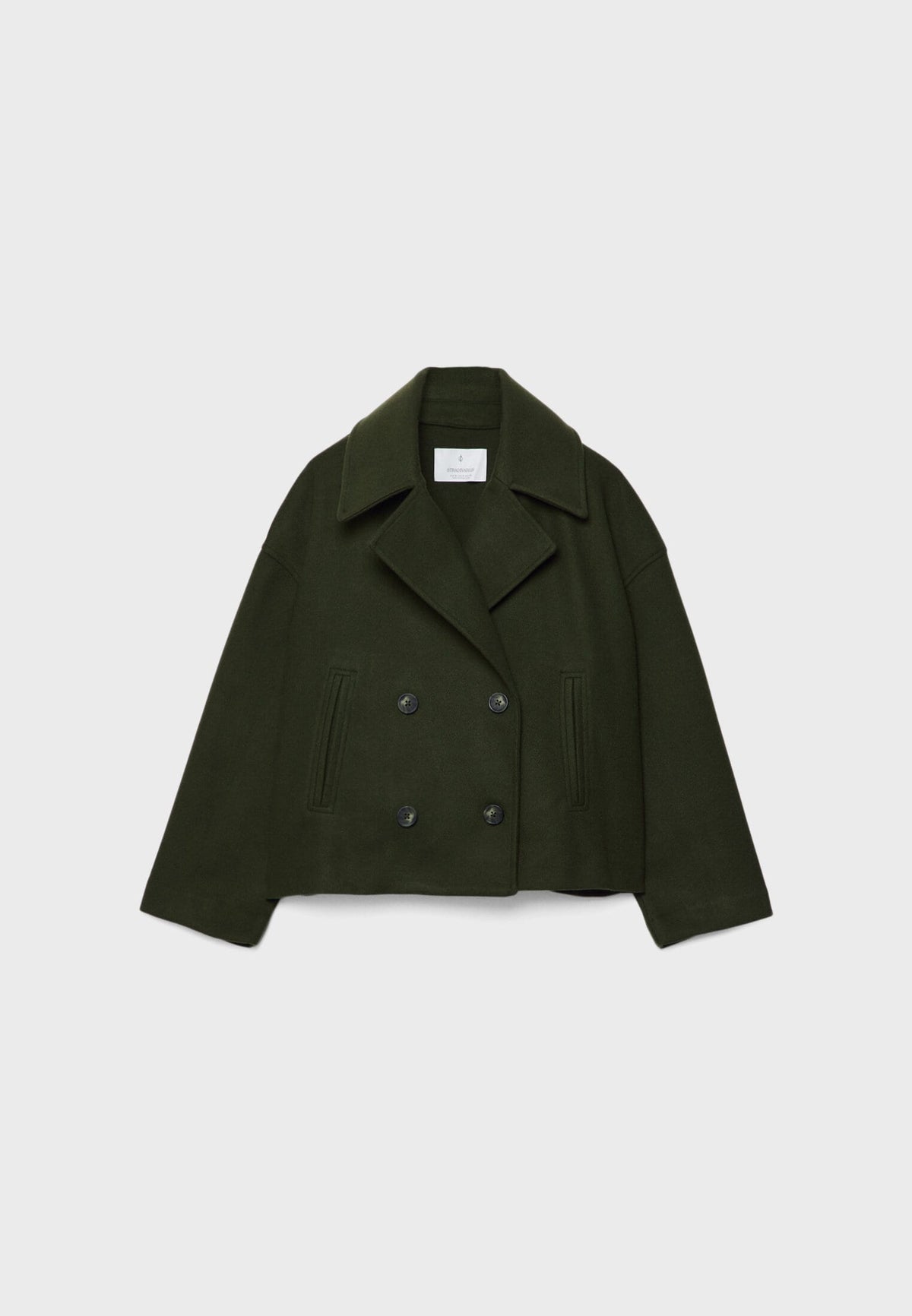 Coat Women - Short Double Breasted Coat