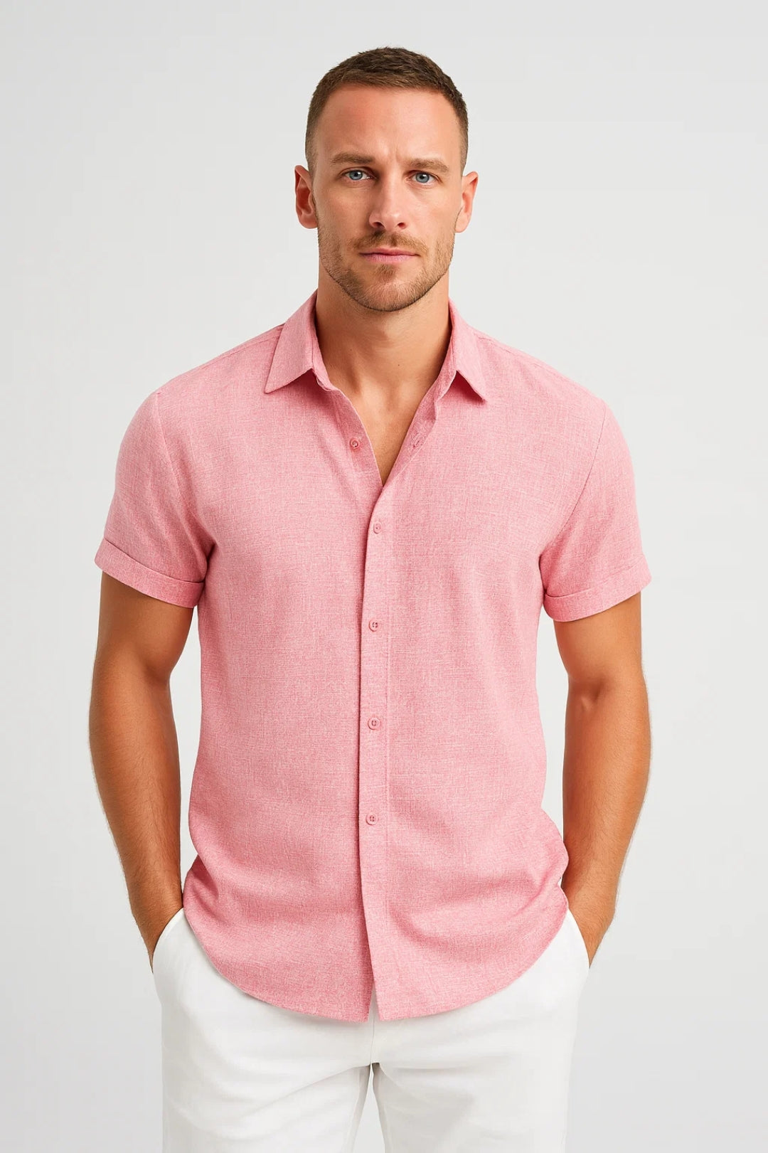 Casual Shirt Men - Tailored Soft Cut Shirt