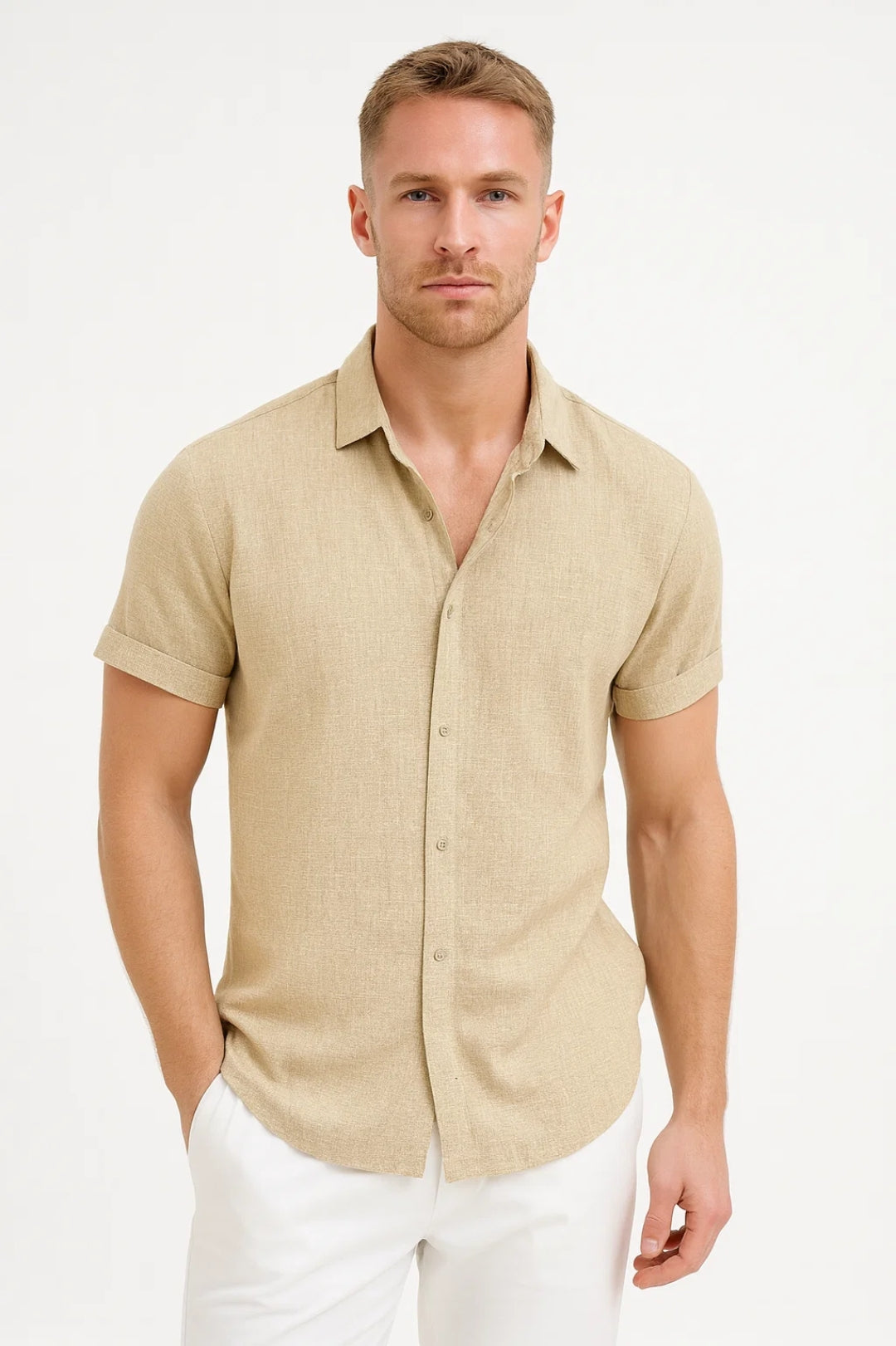 Casual Shirt Men - Tailored Soft Cut Shirt
