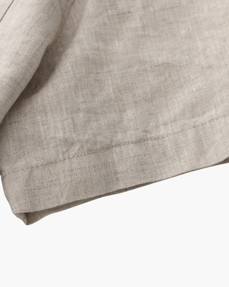 Shirt Men - Linen Breathable Regular Fit Shirt