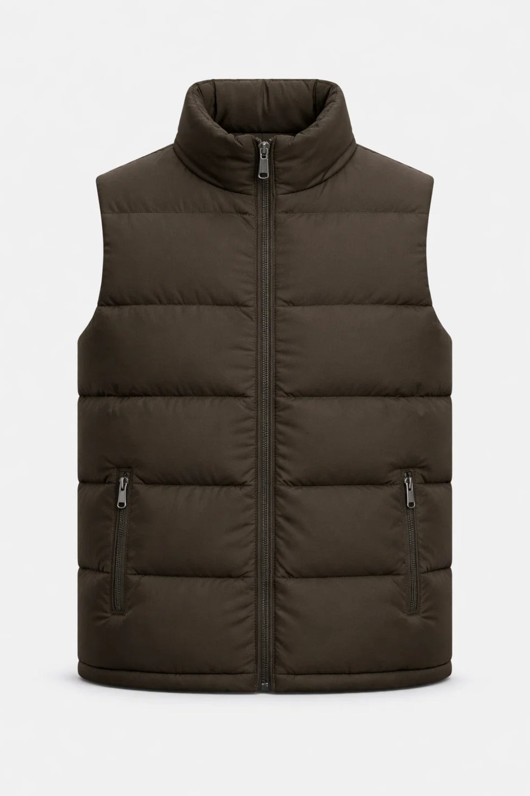 Gilet Men - Lightweight Bodywarmer Stand Gilet with Collar