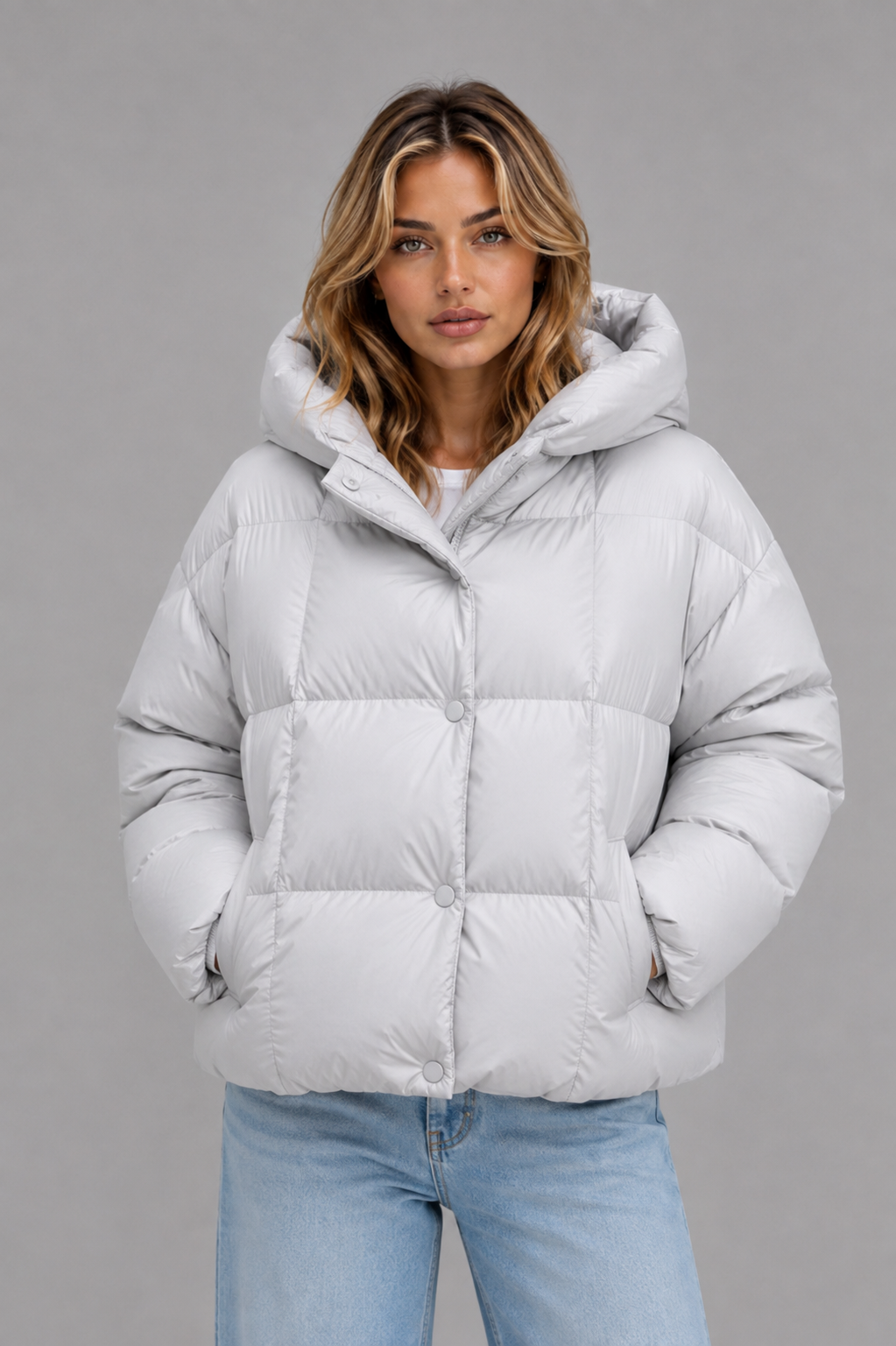 Coat Women - Oversized Puffer Coat